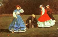 Homer, Winslow - The Croquet Game